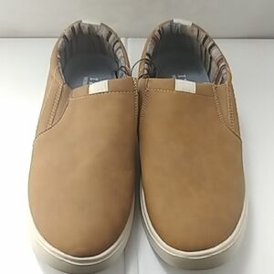 Izod Tan Jackson Slip-On Loafers with Memory Foam Comfort